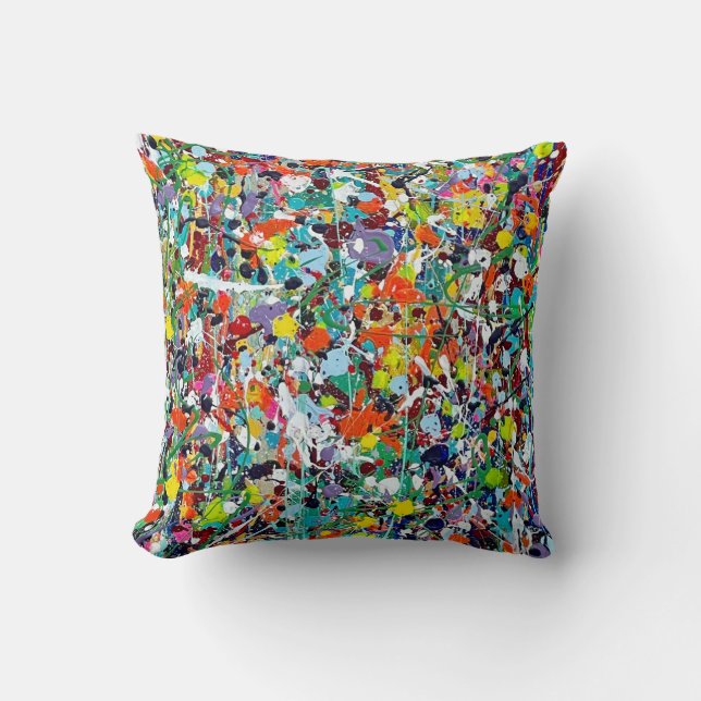 Party Like it's 1999 16 x 16 Poly Throw Pillow (Front)