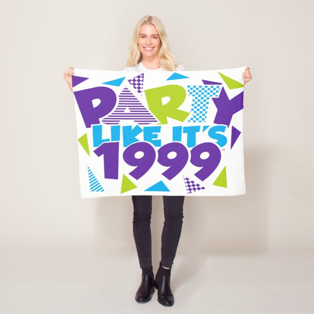 Party Like It's 1999®™ Blanket - Design 01 (In Situ)