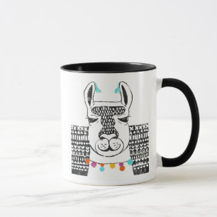 Party Llama - Portrait Mug