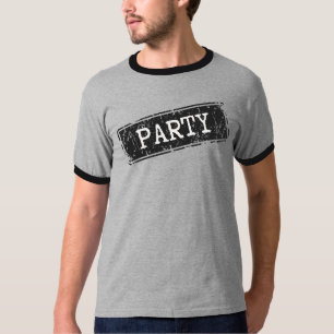 Party logo t-shirt for party goers