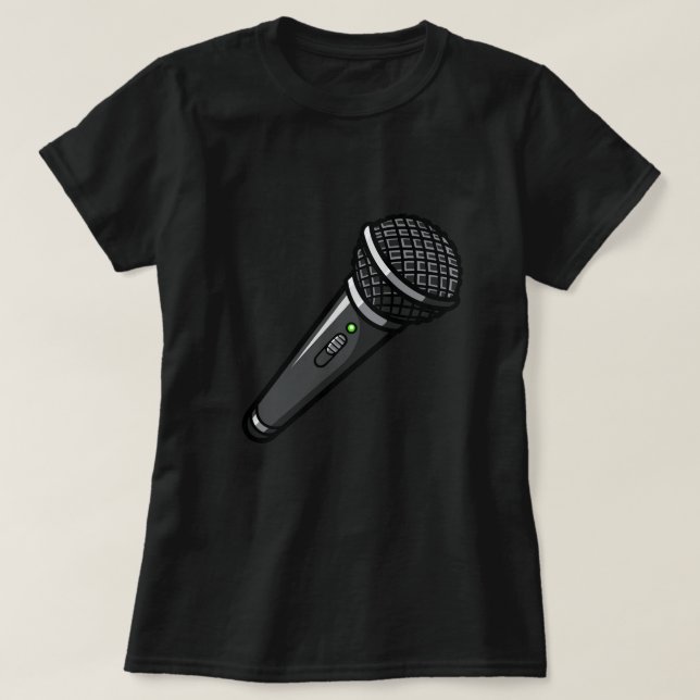 Party Mic T-Shirt (Design Front)