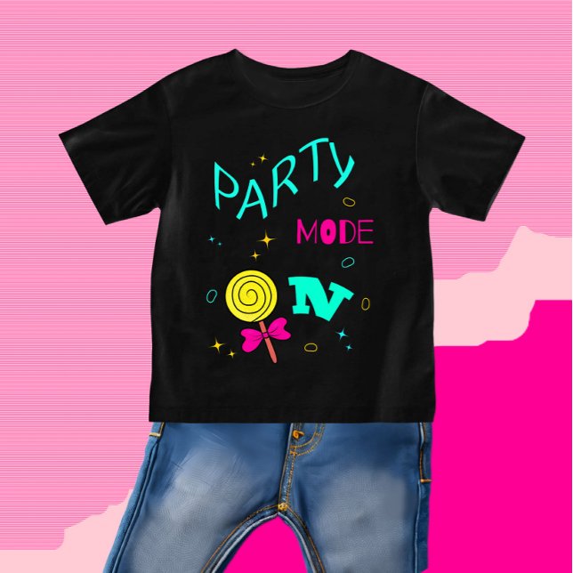 Party mode On Baby T-Shirt (Creator Uploaded)