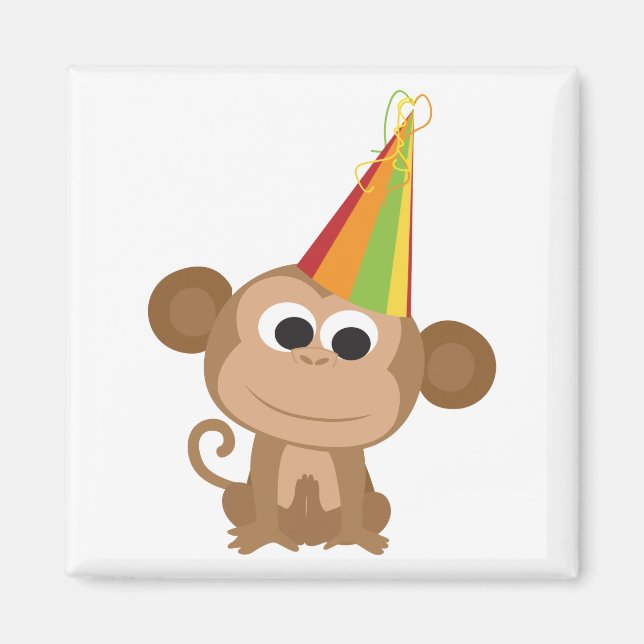Party Monkey Magnet (Front)