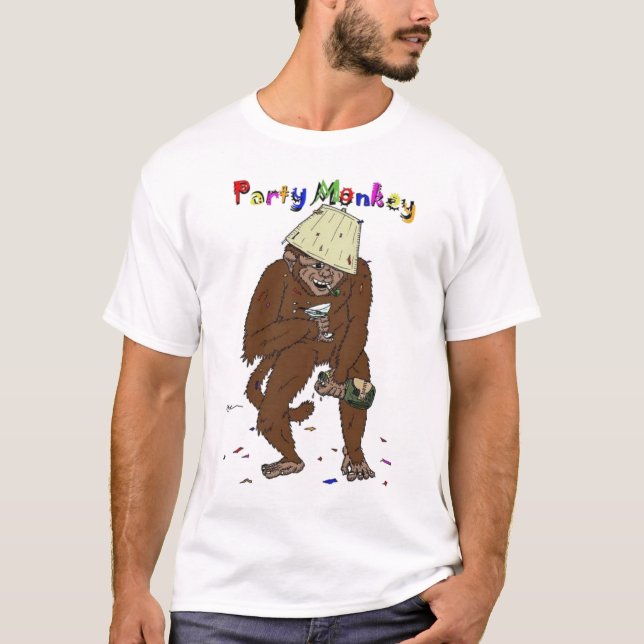 Party Monkey T-Shirt (Front)