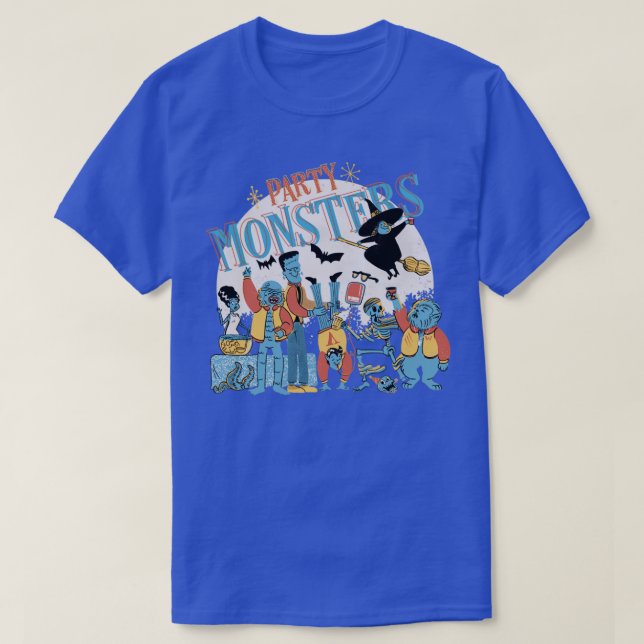 Party Monsters T-Shirt (Design Front)