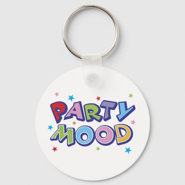 Party Mood Key Ring (Front)