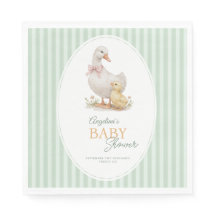Party Napkins Mother Goose and Gosling.