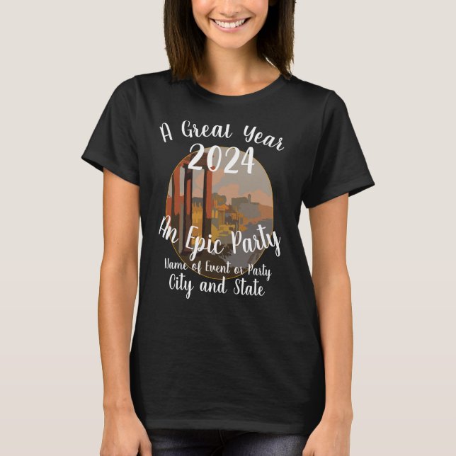 Party National Park Vacation Matching Tshirt 2046  (Front)