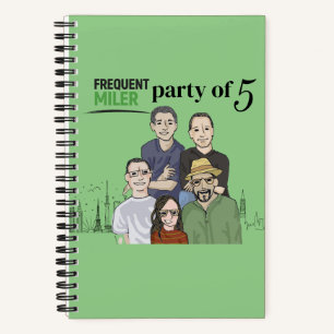 Party of 5 Points Notebook