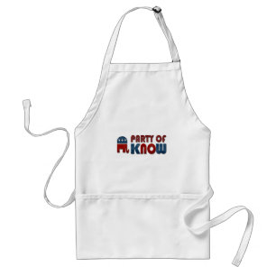 Party of Know Funny Political Standard Apron