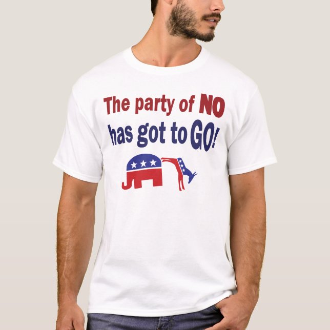 Party of No T-Shirt (Front)