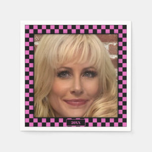 Party On! Pink Napkin