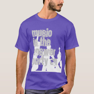 Party On Shirt - Music is the answer- Shirt