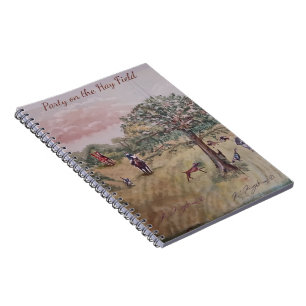 PARTY ON THE HAY FIELD NOTEBOOK