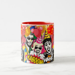 Party On Two-Tone Coffee Mug