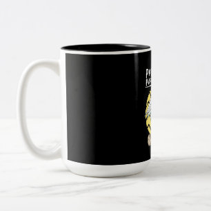 Party Parrot Bird Two-Tone Coffee Mug