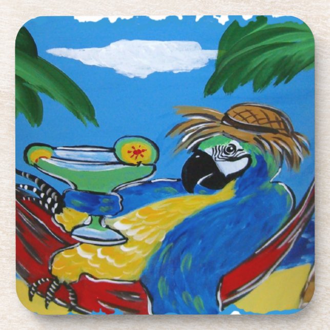 Party Parrot Coaster (Front)