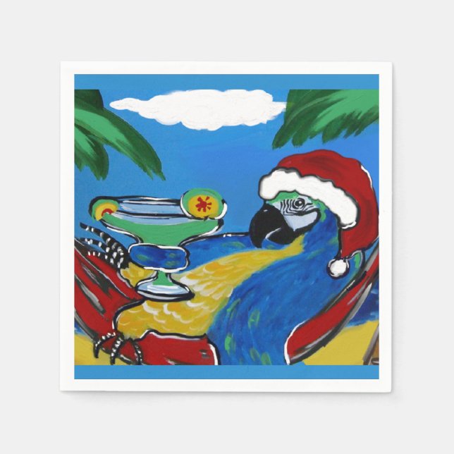 PARTY PARROT NAPKIN (Front)