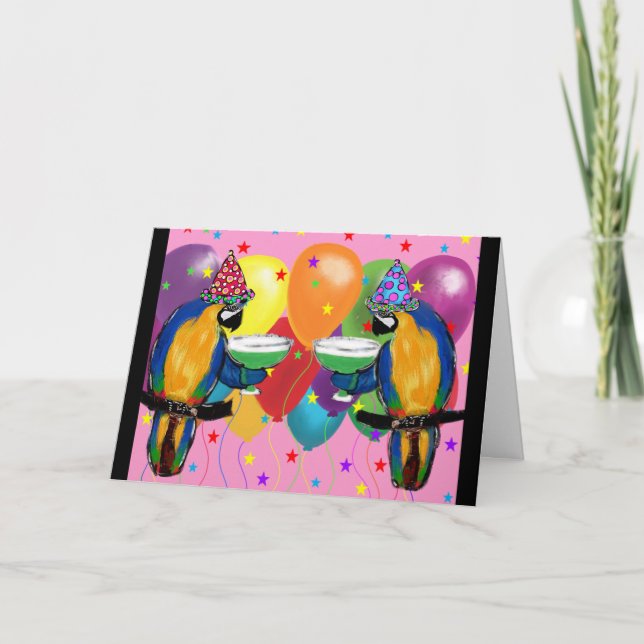 Party Parrots Card (Front)