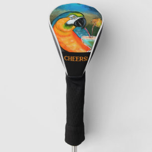 Party Parrots Golf Head Cover