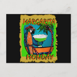 Party Parrots Invitation Postcard