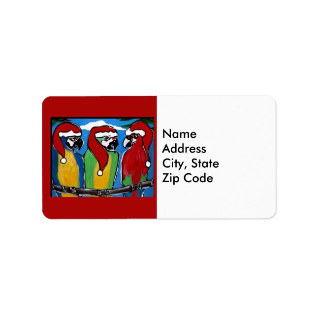 Party Parrots    Label (Front)