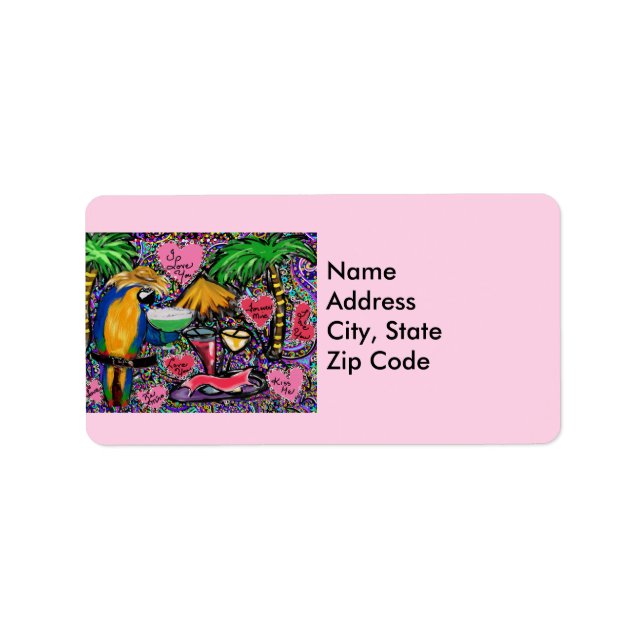 Party Parrots  Label (Front)