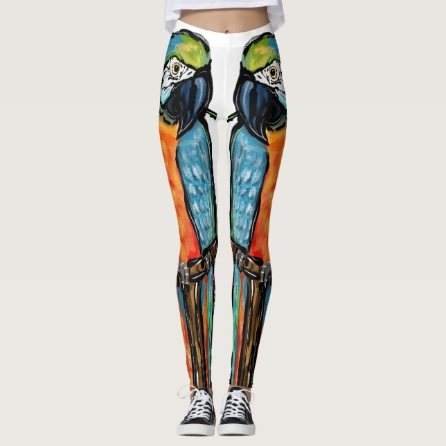 Party Parrots Leggings (Front)