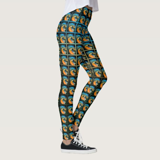Party Parrots Leggings (Right)
