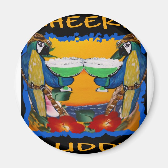 Party Parrots Magnet (Front)