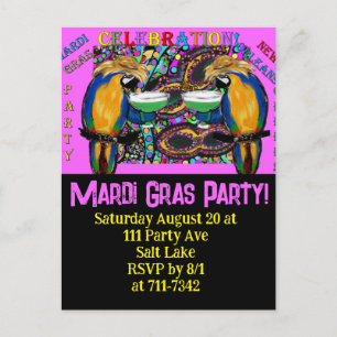 Party Parrots Postcard