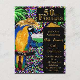 Party Parrots Postcard