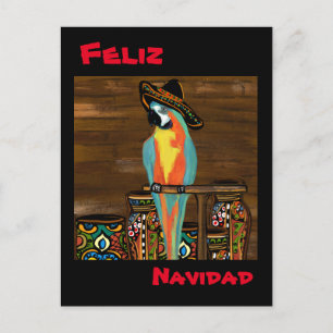 PARTY PARROTS     POSTCARD