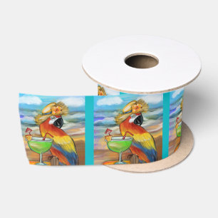 Party Parrots Satin Ribbon