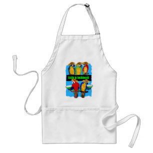 PARTY PARROTS STANDARD APRON