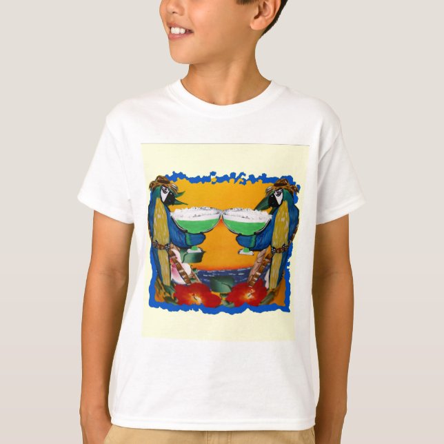 Party Parrots T-Shirt (Front)