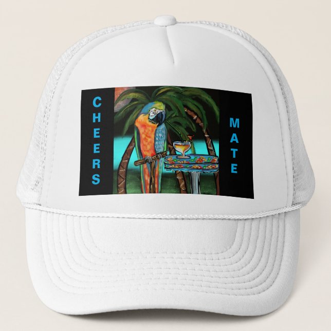 Party Parrots           Trucker Hat (Front)