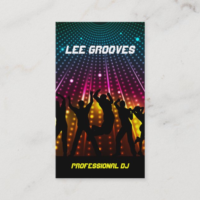 Party People Business Card (Front)
