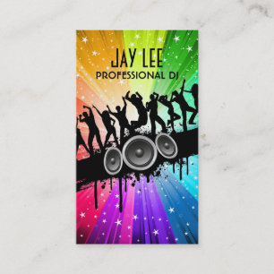 Party People DJ's Business Card
