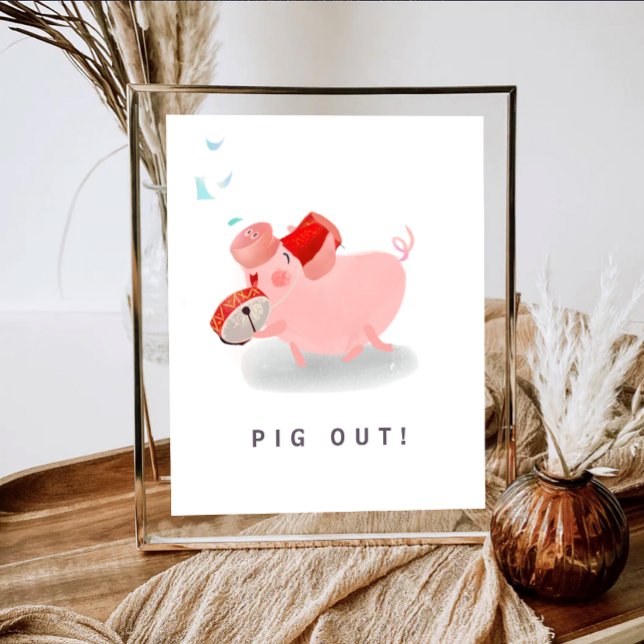 Party Pig Out Sign (Creator Uploaded)