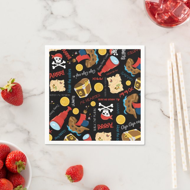 Party Pirate Napkins (Insitu)