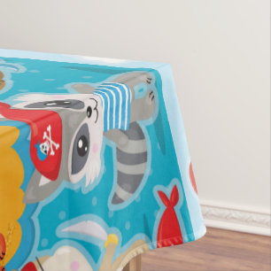 Party Pirates Boy Birthday    Tablecloth