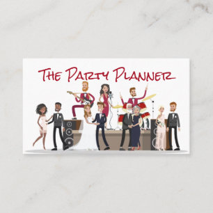 Party Planner Business Ca Card