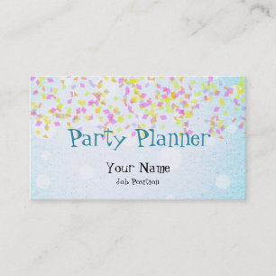 Party Planner Business card