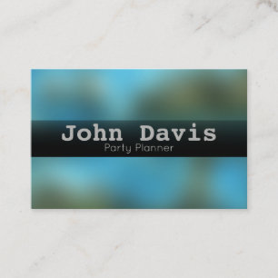 Party Planner business card