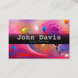 Party Planner business card