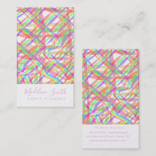Party Planner Streamers Business Card