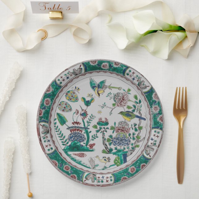 Party plate elegant decoration table setting  (Wedding)