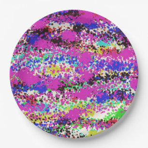 Party plates by JP's Artsy Ware