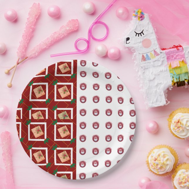 party plates for christmas (Party)